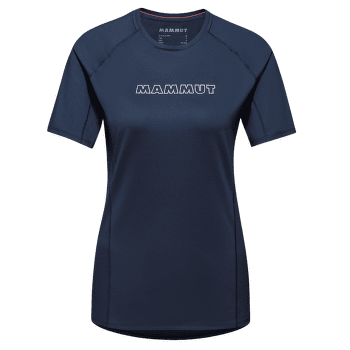 T-shirt a manches courtes Mammut Selun FL T-Shirt Women Logo marine 5118