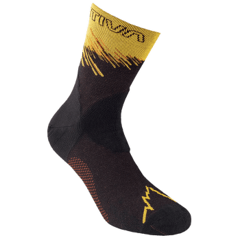 Chaussettes La Sportiva ULTRA RUNNING SOCKS Black/Yellow