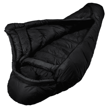 Sac de couchage Grüezi bag Biopod DownWool Subzero 185 Black Edition Black