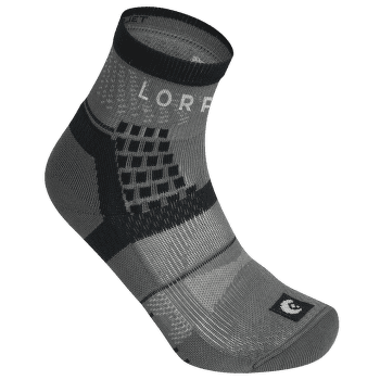 Chaussettes Lorpen T3 LIGHT HIKER SHORTY ECO GREY/BLACK