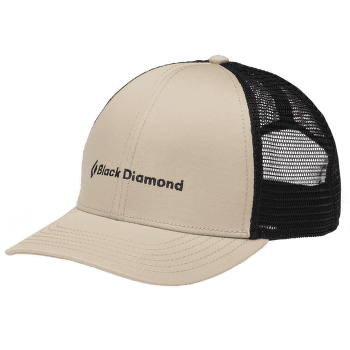 Casquette de baseball Black Diamond BD Trucker Hat Khaki-Black-BD Wordmark