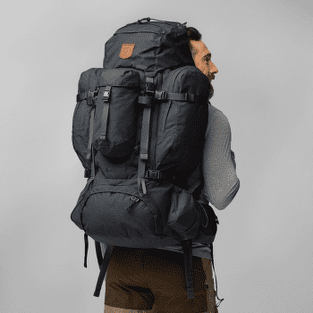 Sac a dos Fjällräven Kajka 75 M/L Coal Black