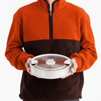 Casserole Sea to Summit Detour Stainless Steel Collapsible Pot - 5L Moonstruck Grey