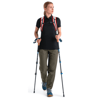 Polo Icebreaker Merino 150 Tech Lite III SS Polo Women Black