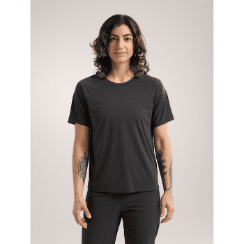 T-shirt a manches courtes Arcteryx Silene Crew SS Women Black Heather