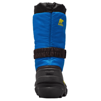 Chaussures Sorel Childrens Flurry™ Black, Super Blue 014