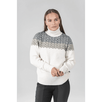 Pull Devold Syvde Wool High Neck Women 000A OFFWHITE