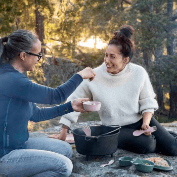 Ustensiles Light My Fire Outdoor Meal Kit BIO HazyBlue