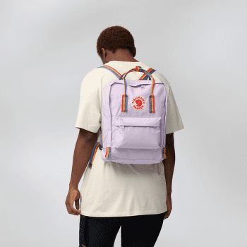 Sac a dos Fjällräven Kanken Rainbow Pastel Lavender-Rainbow