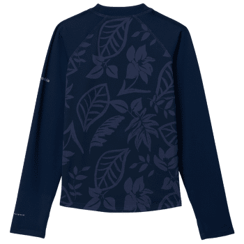 T-shirt a manches longues Columbia Sandy Shores Printed LS Sunguard Youth Coll Navy Pasteled Tonal, Coll Navy 472