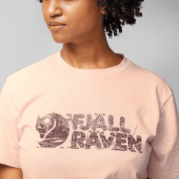 T-shirt a manches courtes Fjällräven Lush Logo T-Shirt Women Soft Jade