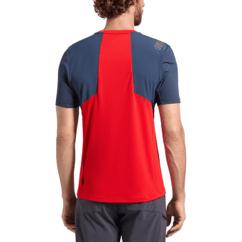 T-shirt a manches courtes La Sportiva RIDGE T-SHIRT Men Night Sky/Mountain Red