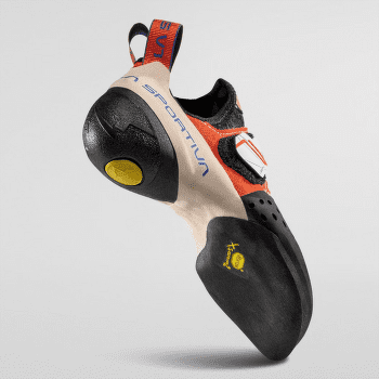 Chaussons d'escalade La Sportiva Solution Women White/Lily Orange_W00O03