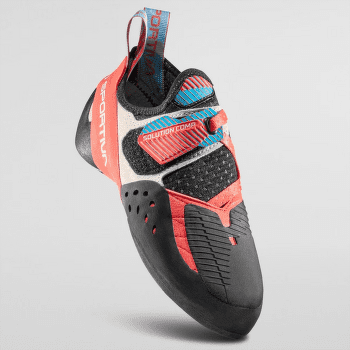 Chaussons d'escalade La Sportiva Solution Comp Women Hibiscus/Malibu Blue