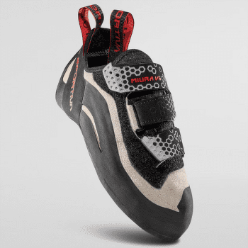 Chaussons d'escalade La Sportiva Miura VS Women White/Cherry Tomato