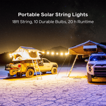 Lampe de poche BioLite Solar String 18’ Warm White