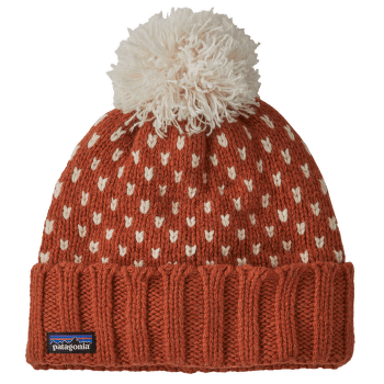 Casquettes Patagonia Snowbelle Beanie Offset Dot: Burnished Red