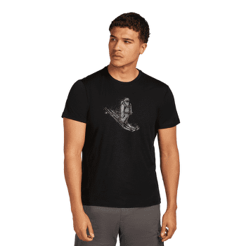 T-shirt a manches courtes Icebreaker Merino 150 Tech Lite SS Tee Skiing Yeti Men ALGAE
