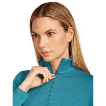 T-shirt a manches longues Icebreaker Merino 200 Oasis LS Half Zip Women Black