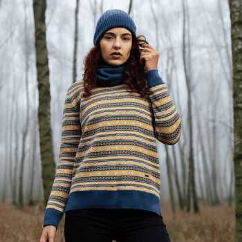Cache-cou Kama KNITTED MERINO NECKWARMER KAMA S31 119 dark grey