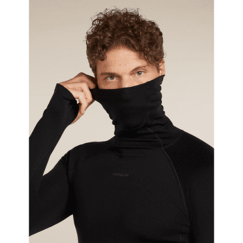 Sweat-shirt Icebreaker 300 MerinoFine™ Polar LS Roll Neck Men Black