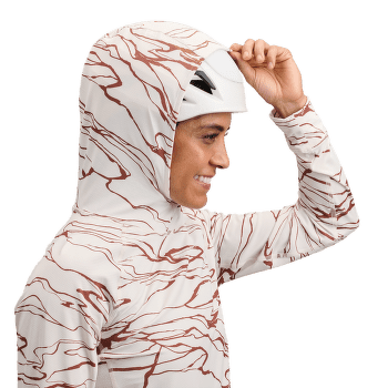 Sweat-shirt Black Diamond LS Alpenglow Hoody Women Relief-Meadow Rose-Fig