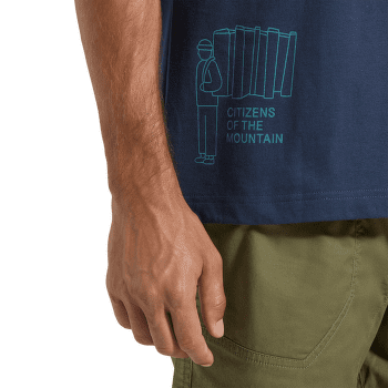 T-shirt a manches courtes La Sportiva CITIZEN OF THE MOUNTAIN Men Onyx/Yellow