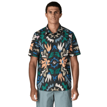 Chemises a manches courtes Patagonia Go To Shirt Men Moon Tripper: Blue Sage