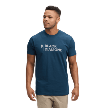 T-shirt a manches courtes Black Diamond Mini Stacked SS Tee Men Indigo