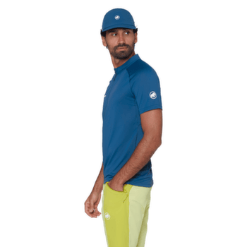 T-shirt a manches courtes Mammut DUCAN FL HALF ZIP T-SHIRT MEN 50665 tschiel