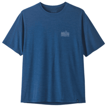 T-shirt a manches courtes Patagonia Cap Cool Daily Shirt - Spoke Stencil Men Clement Blue - Light Clement Blue X-Dye