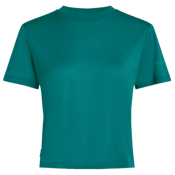 T-shirt a manches courtes Icebreaker Merino 150 Tech Lite SS Crop Tee Women TIDAL TEAL
