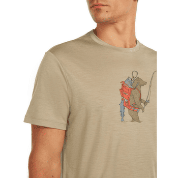 T-shirt a manches courtes Icebreaker Merino 150 Tech Lite SS Tee Bear Catch Men ARCTIC