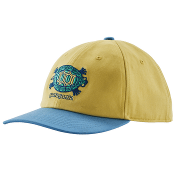 Casquette de baseball Patagonia Funhoggers Hat Kids Island Turtle: Limestone Yellow