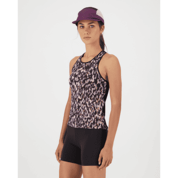 Débardeur Mons Royale Bella Merino Tank Women Rock Leopard/Black