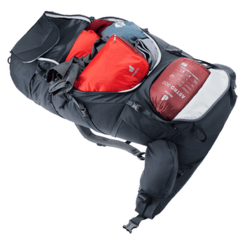 Sac a dos deuter Aircontact Core 70+10 Black