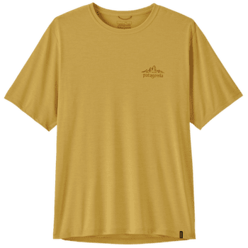 T-shirt a manches courtes Patagonia Cap Cool Daily Shirt - Cloud Crag Men Limestone Yellow - Light Limestone Yellow X-Dye