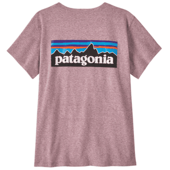 T-shirt a manches courtes Patagonia P-6 Logo Responsibili-Tee Women Quiet Violet