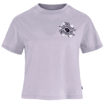 T-shirt a manches courtes Fjällräven Fjällblomster Logo T-Shirt Women Lavender Mist