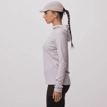 Sweat-shirt Fjällräven ABISKO WOOL HOODIE WOMEN Lavender Mist
