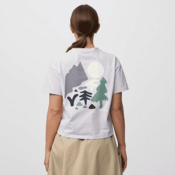 T-shirt a manches courtes Fjällräven FOREST WALK T-SHIRT WOMEN Soft Jade