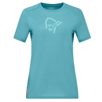 T-shirt a manches courtes Norrona femund equaliser merino T-Shirt Women Brittany Blue