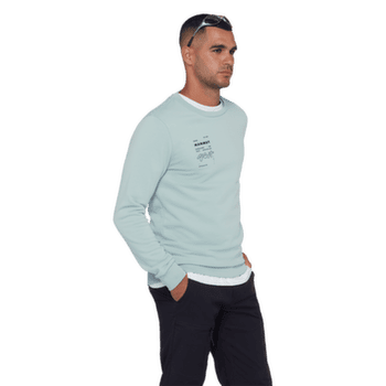 Sweat-shirt Mammut MAMMUT CORE ML CREW NECK MEN VERT nebla