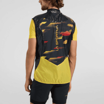 Gilet La Sportiva BLIZZARD WINDBREAKER VEST Men Yellow/Black
