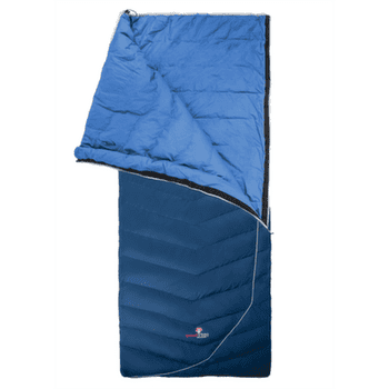 Sac de couchage Grüezi bag DownWool Two in One Comfort 2.0 Rechts Night Blue