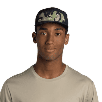 Casquette de baseball Buff 5 PANEL GO CAP CHOMP RUB CHOMP BLACK