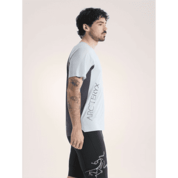 T-shirt a manches courtes Arcteryx Norvan Downword Logo SS Men Alpine Blue / Dk Strat