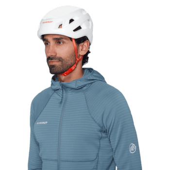 Helma Mammut Wall Rider MIPS Twiceme 2.0 Helmet white-mammut red