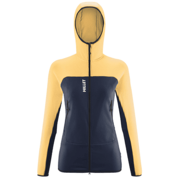 Sweat-shirt Millet FUSION GRID HOODIE Women SUNFLOWER/SAPHIR