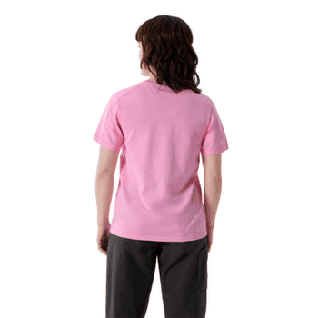 T-shirt a manches courtes Arcteryx Kragg SL Cotton Heatmap Crew SS Women Pineberry